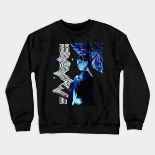 Cyberpunk Geisha Crewneck Sweatshirt